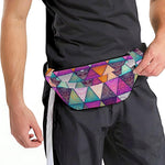 Triangle Bohemian Mandala Pattern Print Fanny Pack