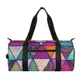 Triangle Bohemian Mandala Pattern Print Gym Bag