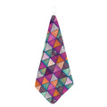 Triangle Bohemian Mandala Pattern Print Hand Towel