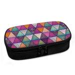 Triangle Bohemian Mandala Pattern Print Insulin Cooler Travel Case