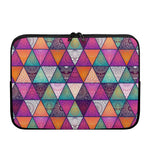 Triangle Bohemian Mandala Pattern Print Laptop Sleeve