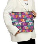 Triangle Bohemian Mandala Pattern Print Laptop Sleeve