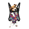 Triangle Bohemian Mandala Pattern Print Pet Carrier Backpack