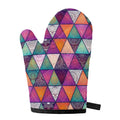 Triangle Bohemian Mandala Pattern Print Single Oven Mitt