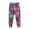 Triangle Bohemian Mandala Pattern Print Sweatpants