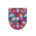 Triangle Bohemian Mandala Pattern Print Toilet Lid Cover