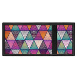 Triangle Bohemian Mandala Pattern Print Trifold Wallet