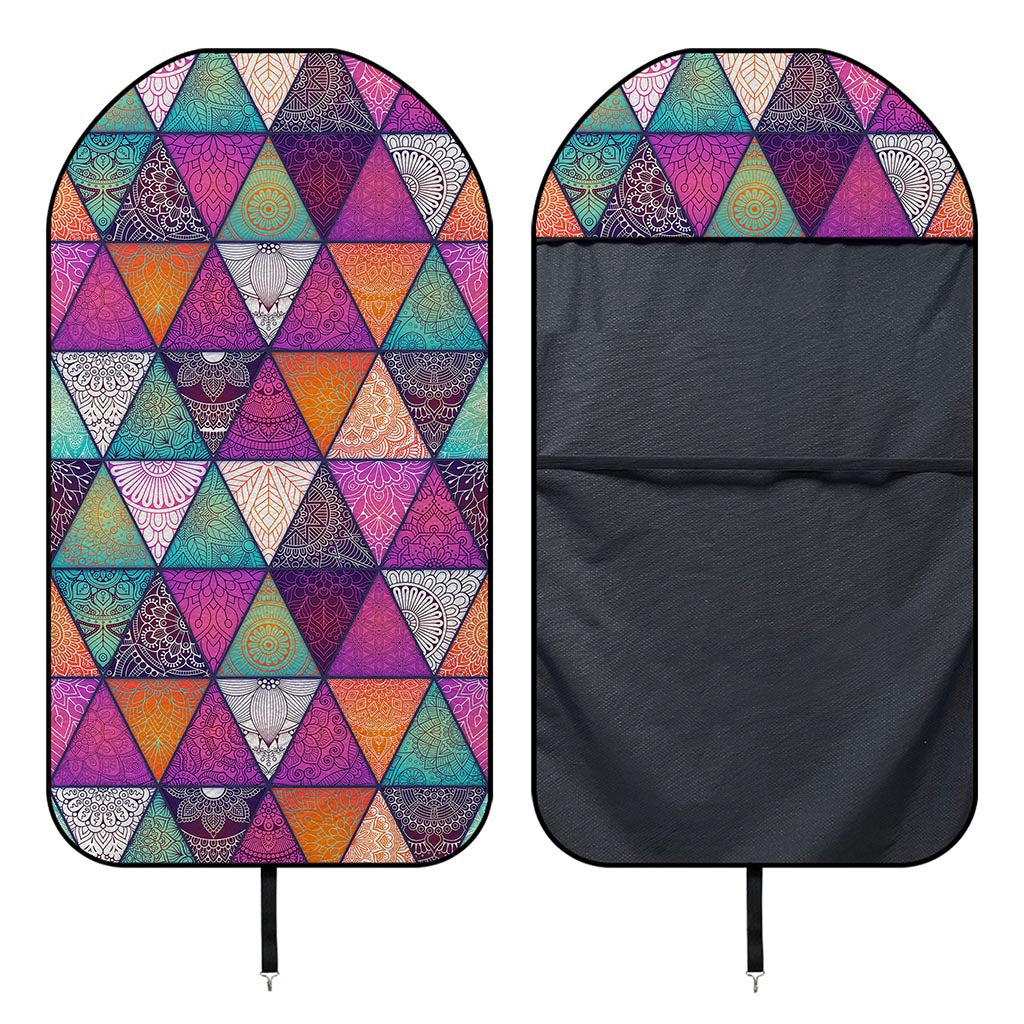 Triangle Bohemian Mandala Pattern Print Waterproof Car Seat Cover