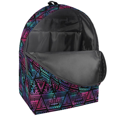 Triangle Ethnic Navajo Pattern Print Backpack
