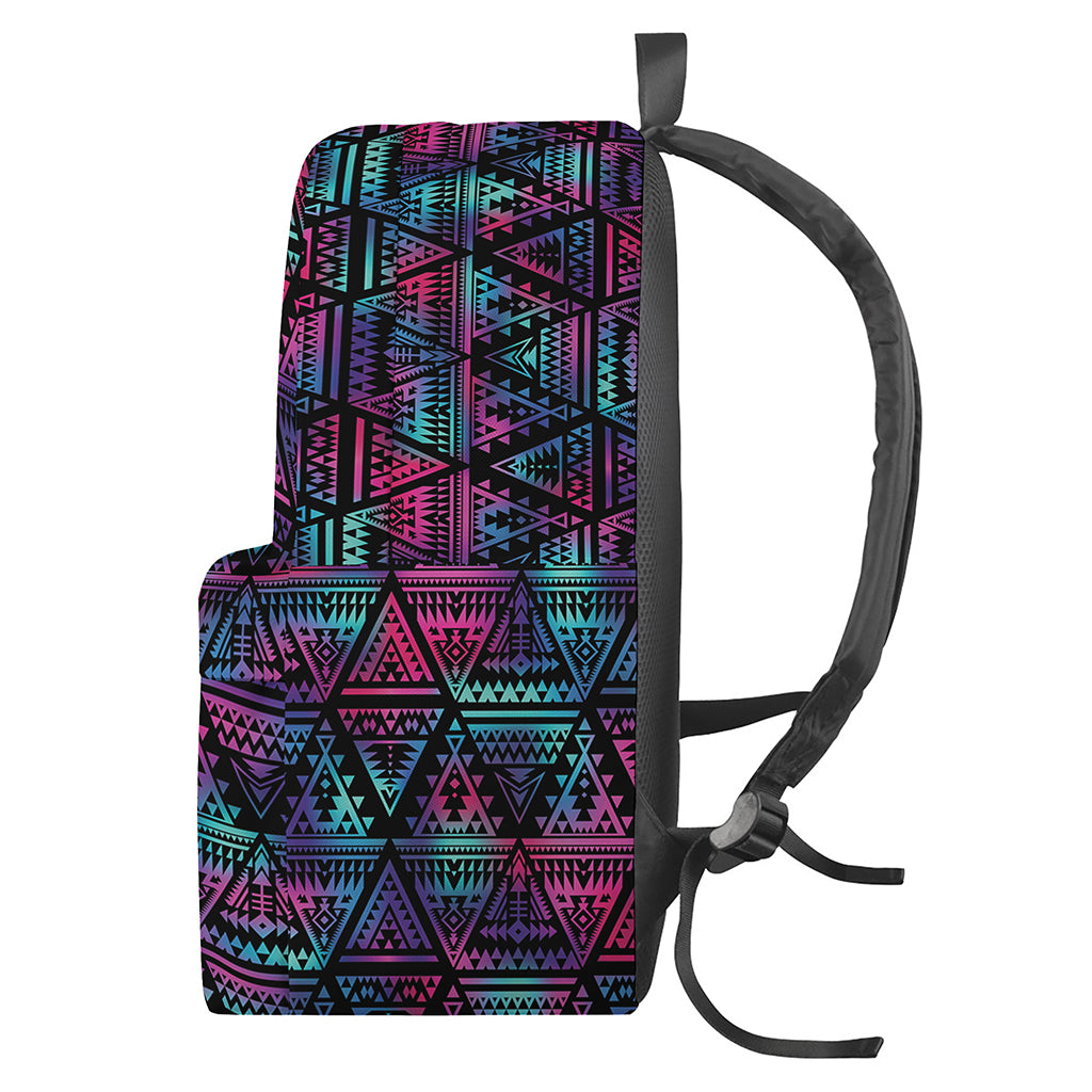 Triangle Ethnic Navajo Pattern Print Backpack