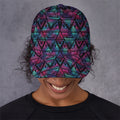 Triangle Ethnic Navajo Pattern Print Baseball Cap