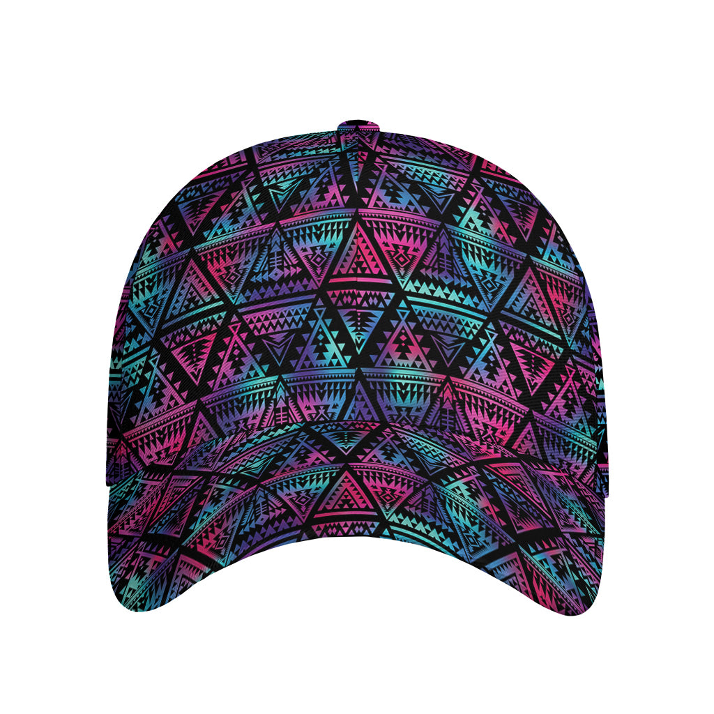 Triangle Ethnic Navajo Pattern Print Baseball Cap