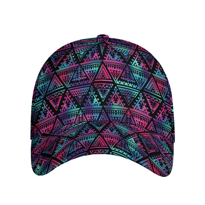 Triangle Ethnic Navajo Pattern Print Baseball Cap