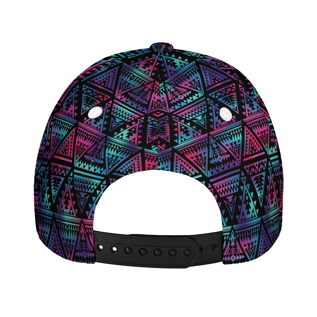 Triangle Ethnic Navajo Pattern Print Baseball Cap