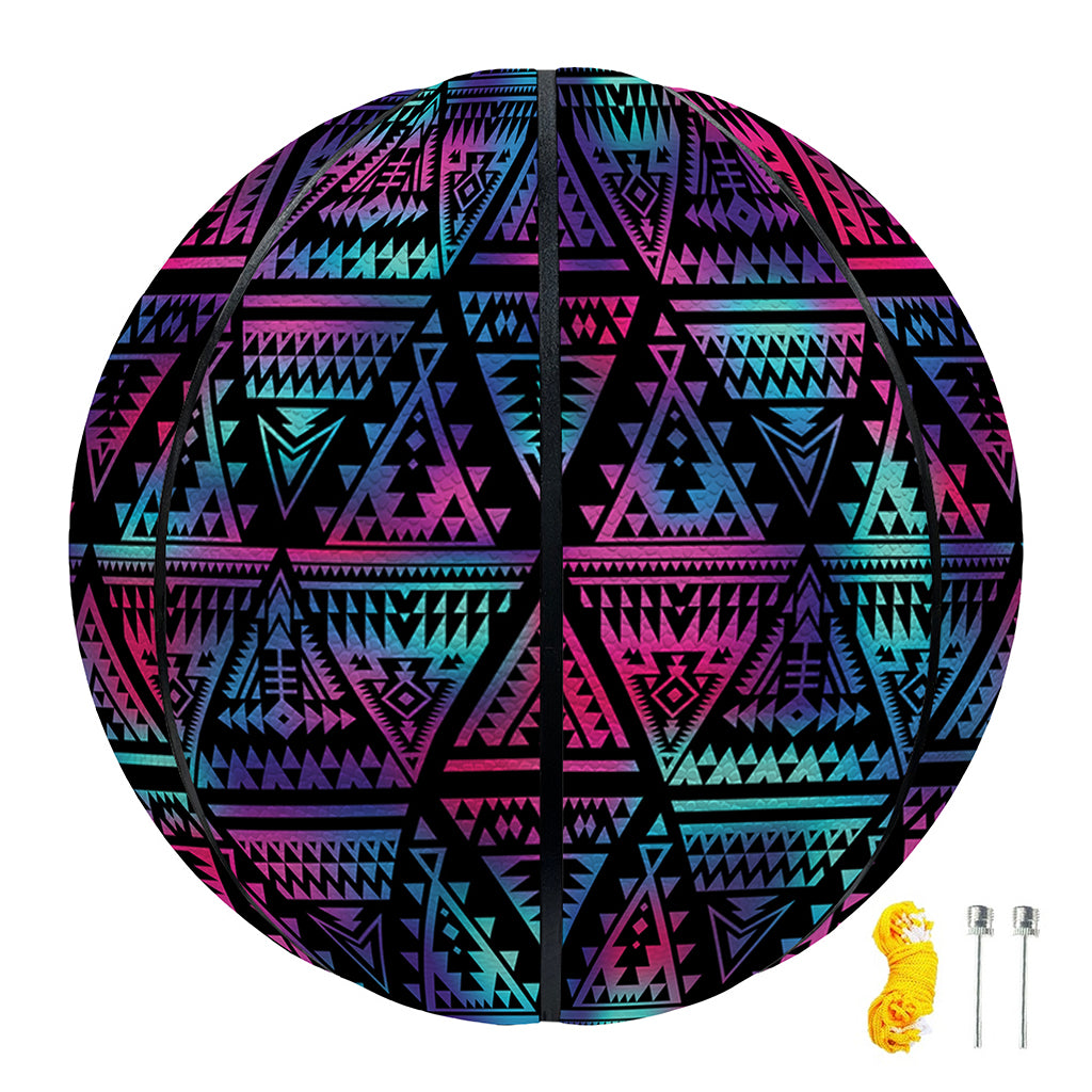 Triangle Ethnic Navajo Pattern Print Basketball