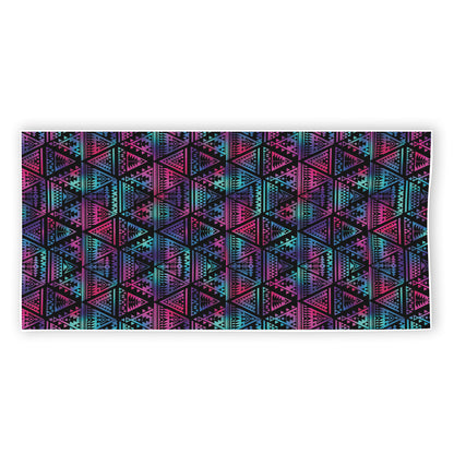 Triangle Ethnic Navajo Pattern Print Beach Towel