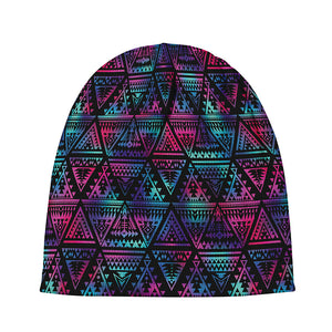 Triangle Ethnic Navajo Pattern Print Beanie