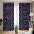 Triangle Ethnic Navajo Pattern Print Dimout Pencil Pleat Curtains