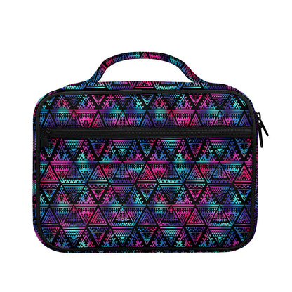 Triangle Ethnic Navajo Pattern Print Briefcase Bible Bag