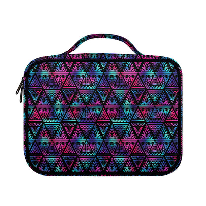 Triangle Ethnic Navajo Pattern Print Briefcase Bible Bag