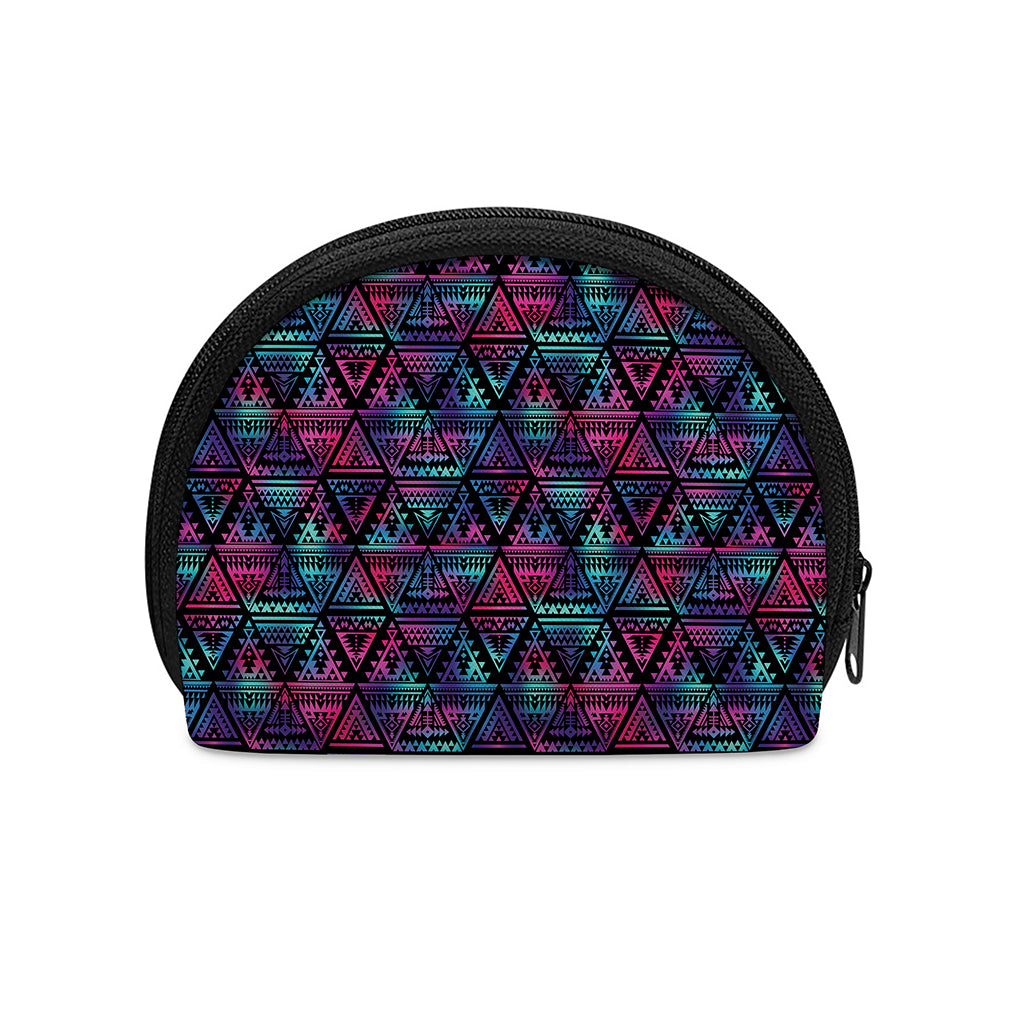 Triangle Ethnic Navajo Pattern Print Coin Purse