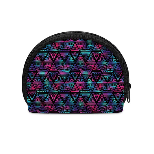 Triangle Ethnic Navajo Pattern Print Coin Purse