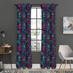 Triangle Ethnic Navajo Pattern Print Curtain