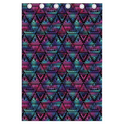 Triangle Ethnic Navajo Pattern Print Curtain