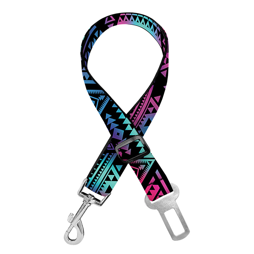 Triangle Ethnic Navajo Pattern Print Dog Seat Belt