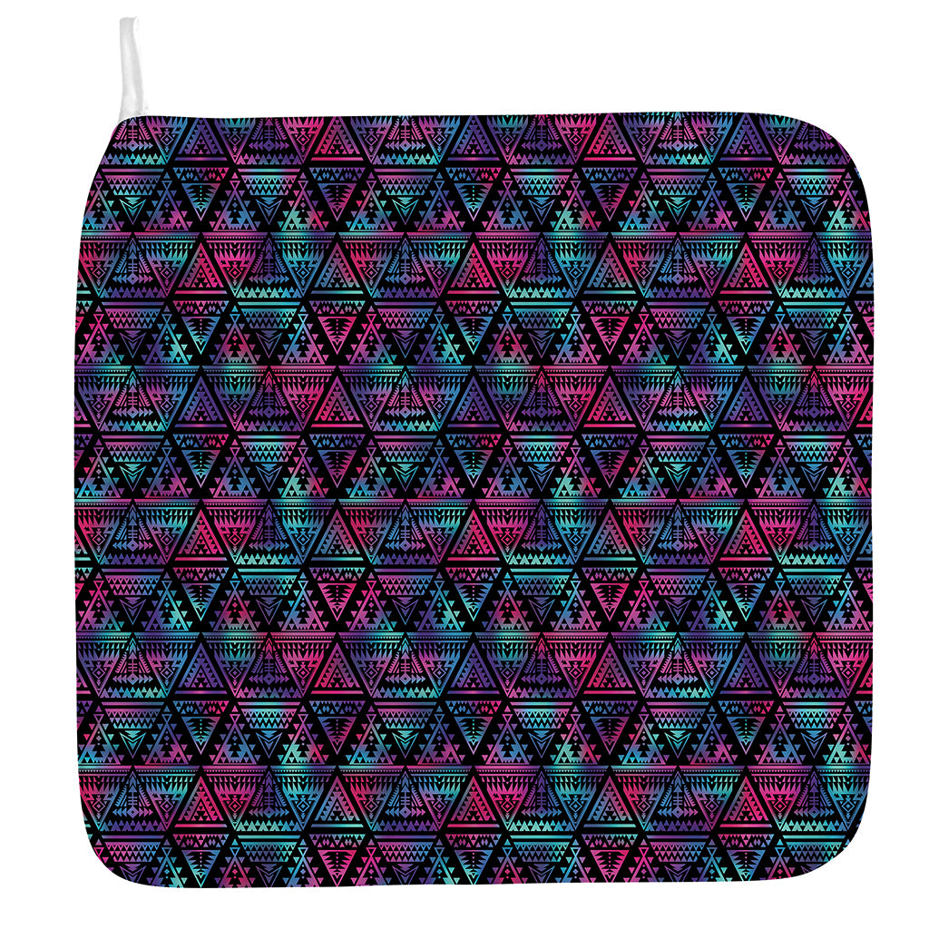 Triangle Ethnic Navajo Pattern Print Hand Towel