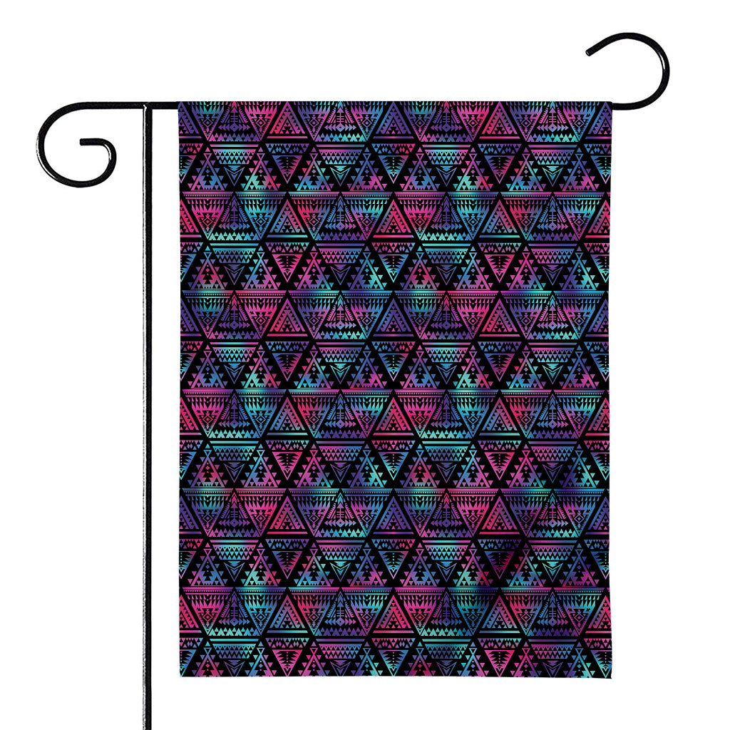 Triangle Ethnic Navajo Pattern Print House Flag