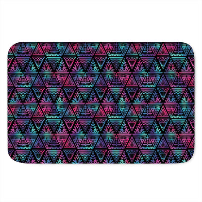 Triangle Ethnic Navajo Pattern Print Indoor Door Mat