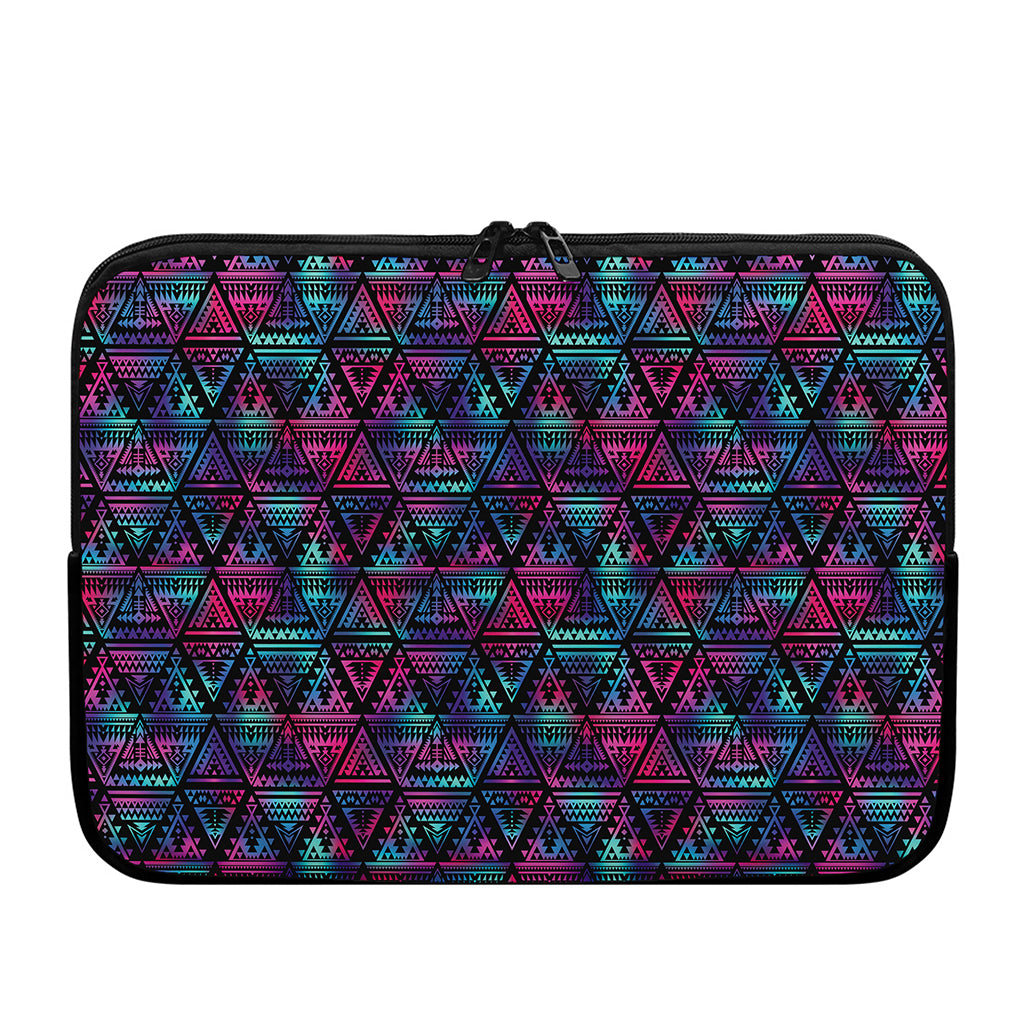 Triangle Ethnic Navajo Pattern Print Laptop Sleeve