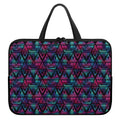 Triangle Ethnic Navajo Pattern Print Laptop Sleeve With Handle