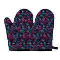 Triangle Ethnic Navajo Pattern Print Oven Mitts