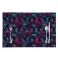 Triangle Ethnic Navajo Pattern Print Placemat