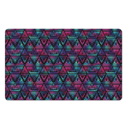 Triangle Ethnic Navajo Pattern Print Polyester Doormat