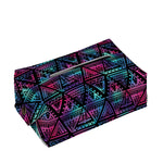 Triangle Ethnic Navajo Pattern Print Rectangle Tissue Box Cover