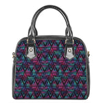 Triangle Ethnic Navajo Pattern Print Shoulder Handbag