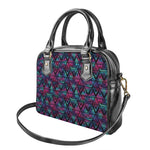 Triangle Ethnic Navajo Pattern Print Shoulder Handbag