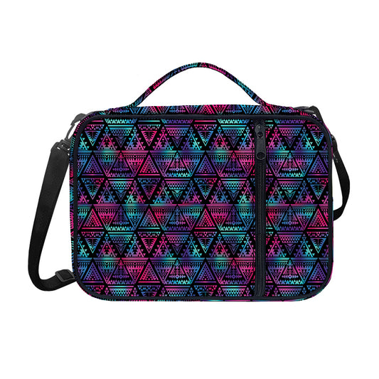 Triangle Ethnic Navajo Pattern Print Shoulder Strap Bible Bag