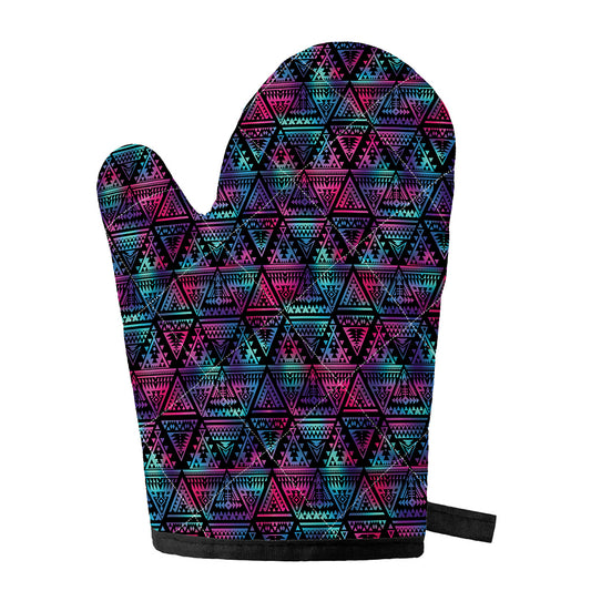 Triangle Ethnic Navajo Pattern Print Single Oven Mitt