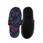 Triangle Ethnic Navajo Pattern Print Slippers