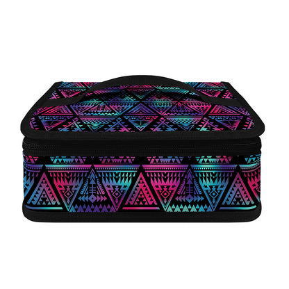 Triangle Ethnic Navajo Pattern Print Small Lunch Bag