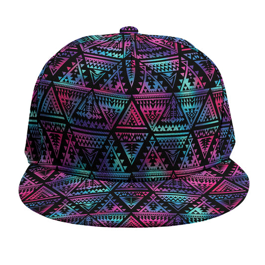 Triangle Ethnic Navajo Pattern Print Snapback Cap