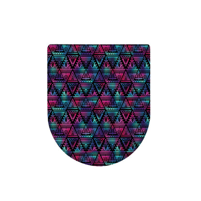 Triangle Ethnic Navajo Pattern Print Toilet Lid Cover
