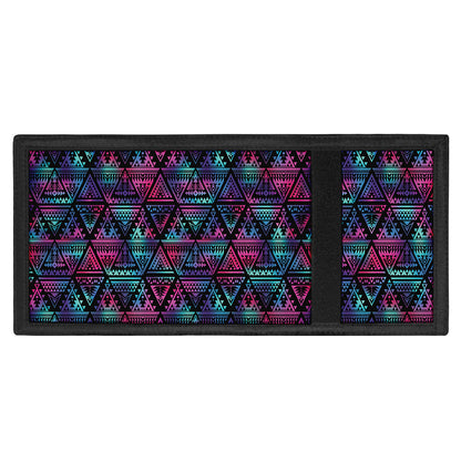 Triangle Ethnic Navajo Pattern Print Trifold Wallet