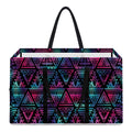 Triangle Ethnic Navajo Pattern Print Utility Tote Bag