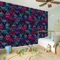 Triangle Ethnic Navajo Pattern Print Wall Sticker