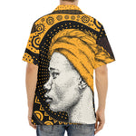 Tribal African Girl Print Aloha Shirt